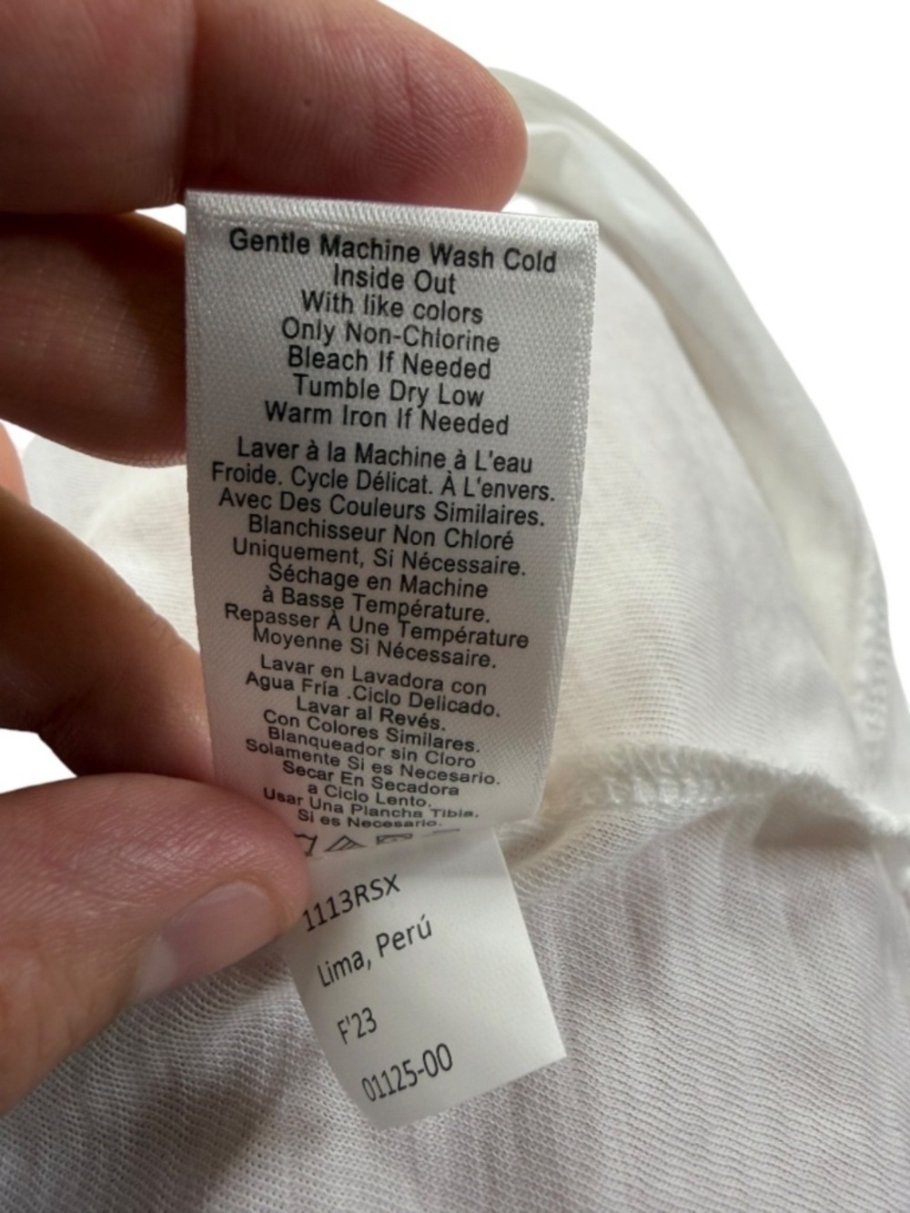 Nation LTD Loren Tee White Pima Cotton Puff Sleeve Smocked Cuff Top - Picture 10 of 16